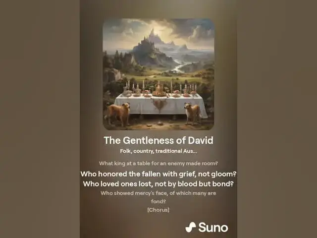 Video thumbnail for The Gentleness of King David: A Musical Tribute