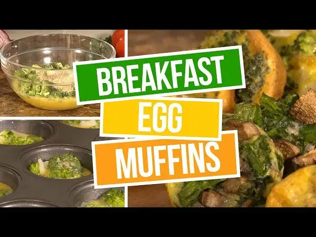 Video thumbnail for Healthy Breakfast Egg Muffins