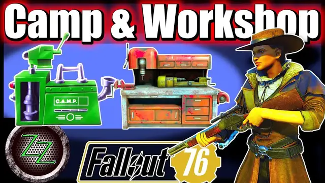Video thumbnail for Fallout 76 Guide [Deutsch/German] Camp Workshop Baumodus - Grundlagen Tutorial