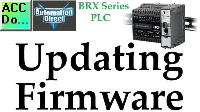 Video thumbnail for BRX Do-More PLC Updating Firmware