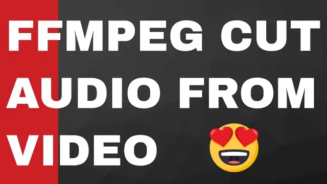 Video thumbnail for FFMPEG Tutorial on How to Cut Audio From Video Using FFMPEG Library