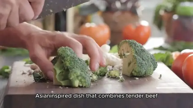 'Video thumbnail for Beef and Broccoli Stir-Fry'