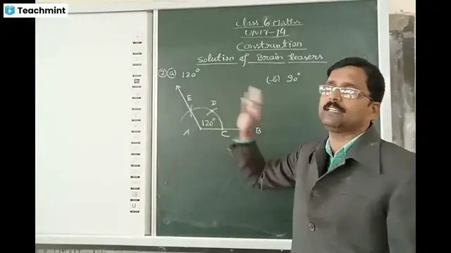 Video thumbnail for CLASS 6 MATHS // UNIT 14 // SOLUTION OF BRAIN TEASERS // CONSTRUCTION