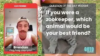 Video thumbnail for Brendan wants a death-rolling crocodile as his bestie. What a way to go!