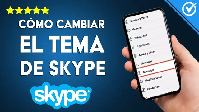 Video thumbnail for ¿Cómo cambiar el tema de SKYPE? - Configura a modo oscuro