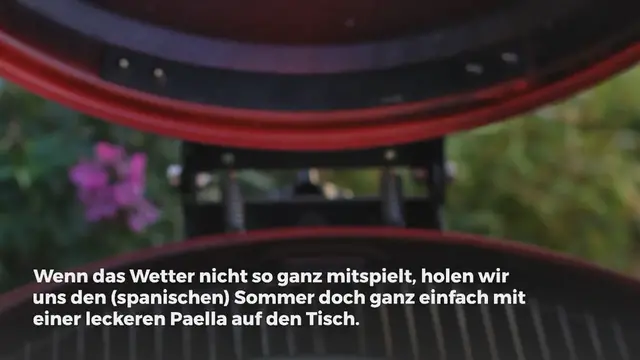 Video thumbnail for Paella mit Meeresfrüchten und Hähnchen