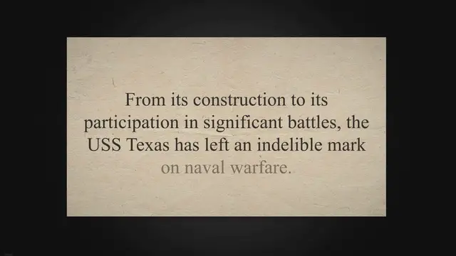 'Video thumbnail for The USS Texas: The Last of the Dreadnoughts'