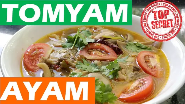 Video thumbnail for Sup Ayam Ala Thai - Tom Yam