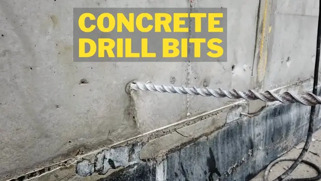 'Video thumbnail for Concrete Drill bits'