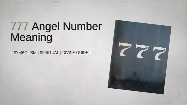 'Video thumbnail for 777 Angel Number Meaning [ Symbolism | Spiritual | Divine Guide ]'