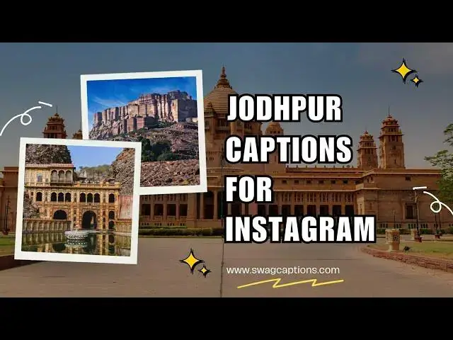 Video thumbnail for Jodhpur Captions for Instagram