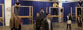 Video thumbnail for A BRONX TALE in Rehearsal!
