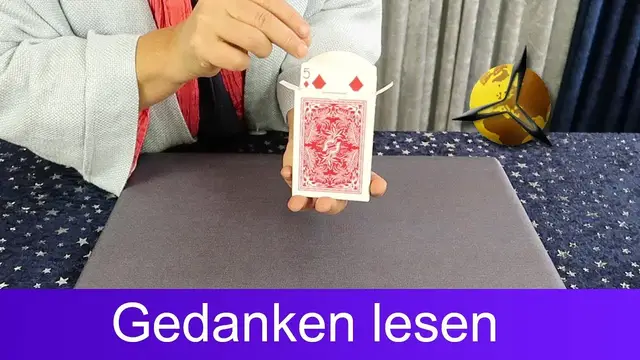 Video thumbnail for Kartentrick: Gedankenlesen mit magischer Karte