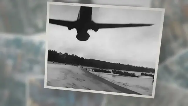 Video thumbnail for WWII Strafing Runs on Axis Targets