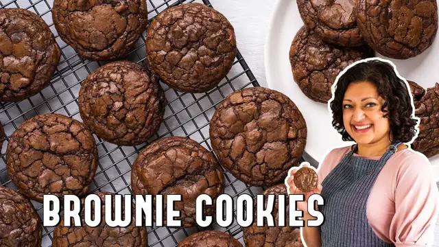 Video thumbnail for Brownie Cookies (Brookies) // A Delicious + Chewy Chocolate Chip Recipe