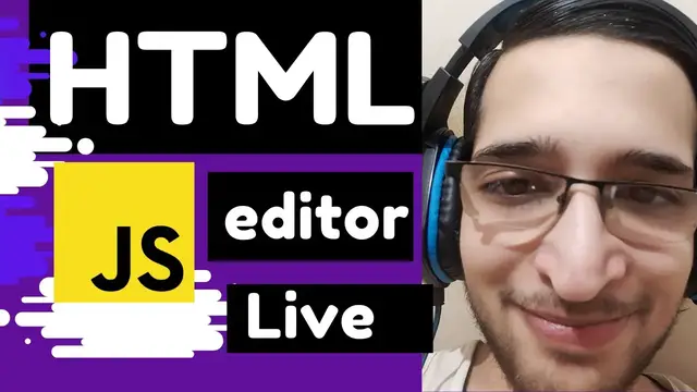 Video thumbnail for How to Build HTML Live Online Editor like W3schools,Codepen in Javascript Full Project For Beginners