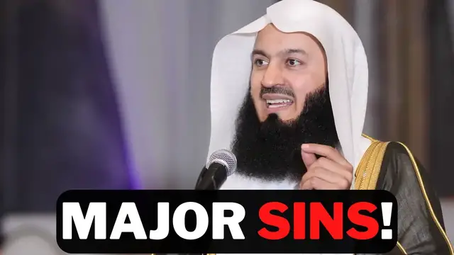 Video thumbnail for Major Sins and the Risk of Destruction: Mufti Ismail Menk's Advice