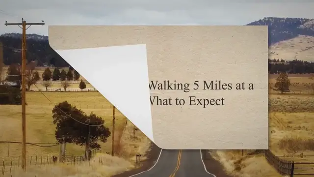 'Video thumbnail for The Benefits of Walking 5 Miles at a Time and What to Expect'
