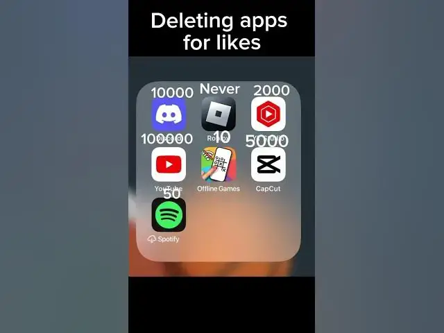 Video thumbnail for Deleting these apps at….#viral #shorts #apps