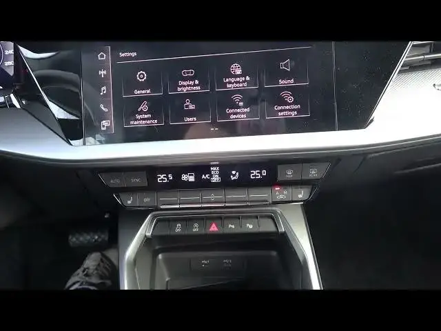 'Video thumbnail for How to Enable or Disable Front Windshield Blowing in Audi A3 8Y Sportback ( 2020 - now )'