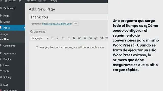 Video thumbnail for Guía Fundamental de Seguimiento de Conversiones en WordPress