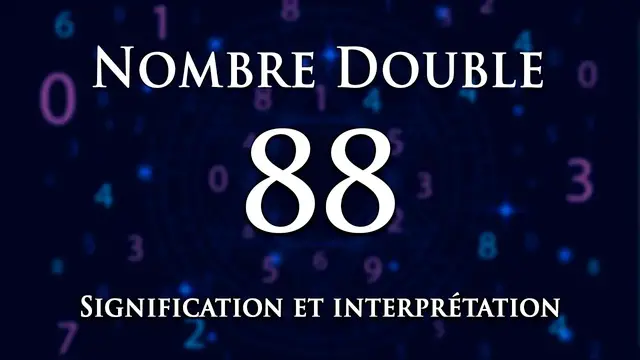 Video thumbnail for 🌀 INTERPRÉTATION DU NOMBRE 88 : numérologie et message angélique