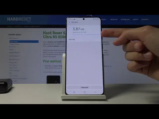 'Video thumbnail for How to Format SD Card in Samsung Galaxy S20 Ultra?'