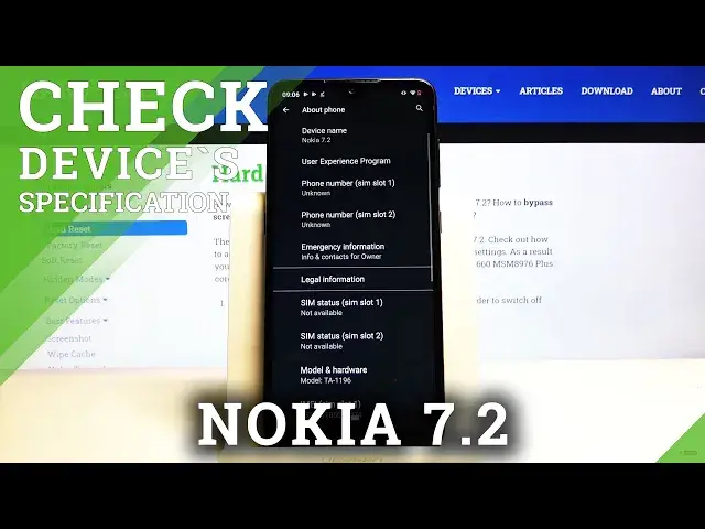 'Video thumbnail for How to Check Phone Specification in NOKIA 7.2 – Locate Phone Info'