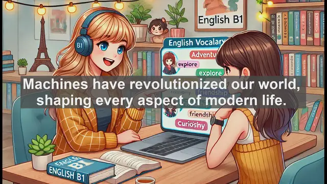 Video thumbnail for 2500 Must Know CEFR B1 Vocabulary - Understanding 'Machine': A B1 English Vocabulary Lesson