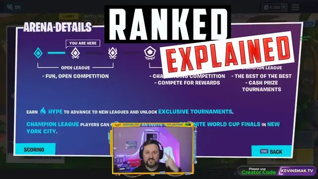 Video thumbnail for Fortnite Ranked Mode Explained