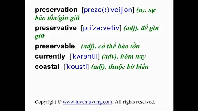 Video thumbnail for Learn English Vocabulary - Grade 11 - Unit 10 - Lesson 03