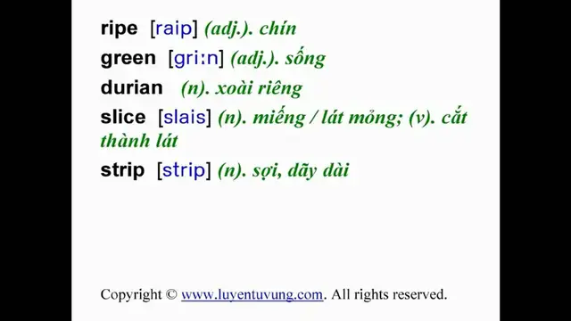 Video thumbnail for Learn English Vocabulary - Grade 7 - Unit 12 - Lesson 01