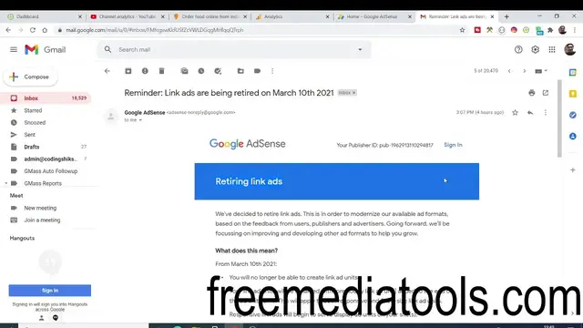 Video thumbnail for Google AdSense Retiring Link Ads | Google AdSense Update 2021 | Link Ads Retired Soon from AdSense