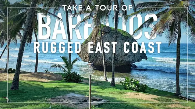 Video thumbnail for A Scenic Tour of Barbados' Rugged East Coast (Atlantic Ocean Side) - Family Fun in the Caribbean