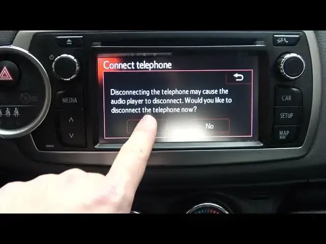 Video thumbnail for How to Disconnect Phone from Radio Bluetooth in Toyota Yaris III (2011 - 2020) - Unpair Phone