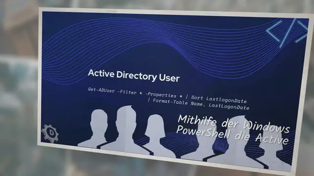 Video thumbnail for Mithilfe der PowerShell alle Mitglieder einer Active Directory Gruppe abfragen!