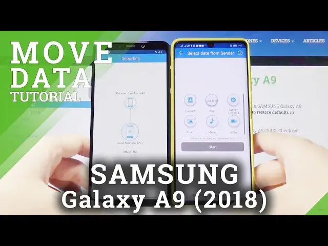 Video thumbnail for CLONEit: Transfer Data from SAMSUNG Galaxy A9 2018 to Android Phone