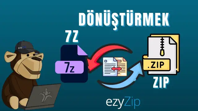 Video thumbnail for 🗂️ 7Z'yi ZIP'e Çevrimiçi ve Ücretsiz Olarak Nasıl Dönüştürebilirsiniz? Yazılım Kurulumu Gerekmez