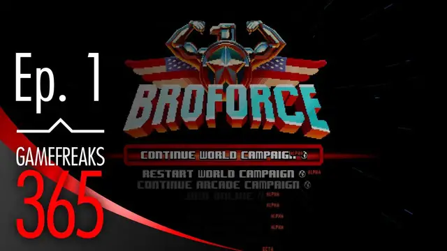 Video thumbnail for Broforce - Episode 1: "Don't Tase Me Bro!"