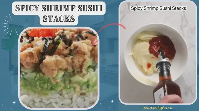 Video thumbnail for Spicy Shrimp Sushi Stacks