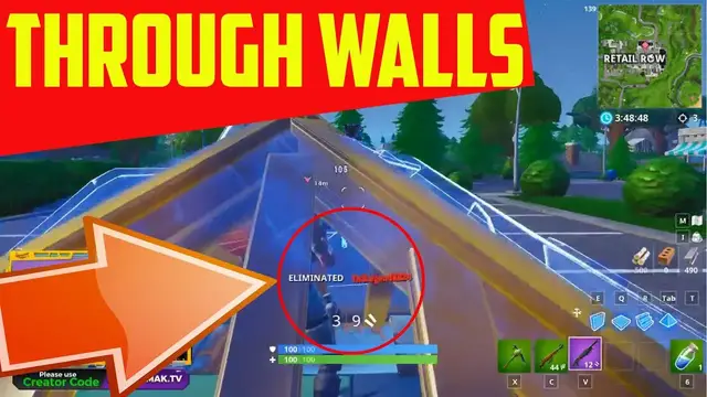 'Video thumbnail for Fortnite Shoot Through Wall Glitch with PYRAMIDS!'