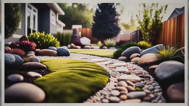 Video thumbnail for Front Yard Landscaping Ideas with Rocks