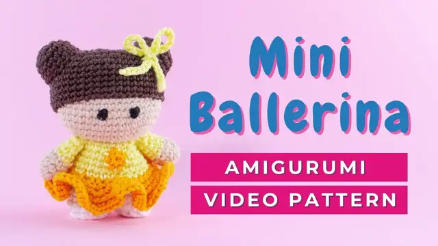 Video thumbnail for HOW TO CROCHET AMIGURUMI DOLL - amigurumi doll pattern tutorial
