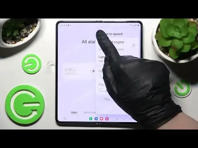 'Video thumbnail for How to Set Up Alarm Clock in SAMSUNG Galaxy Z Fold 4 – Find Alarm Options'