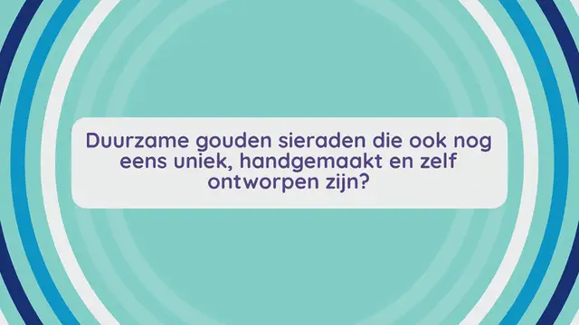 Video thumbnail for Duurzame gouden sieraden, Wiezewasjes is een cadeautip om te onthouden