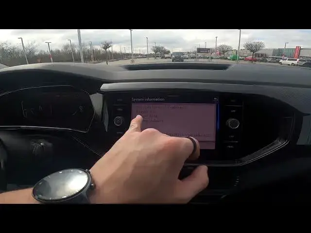 'Video thumbnail for How to Check System Information in Volkswagen T-Cross ( 2018 - now ) -  Find and Manage System Info'