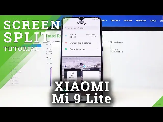 'Video thumbnail for How to Split Screen on XIAOMI Mi 9 Lite – Screen Multitasking'