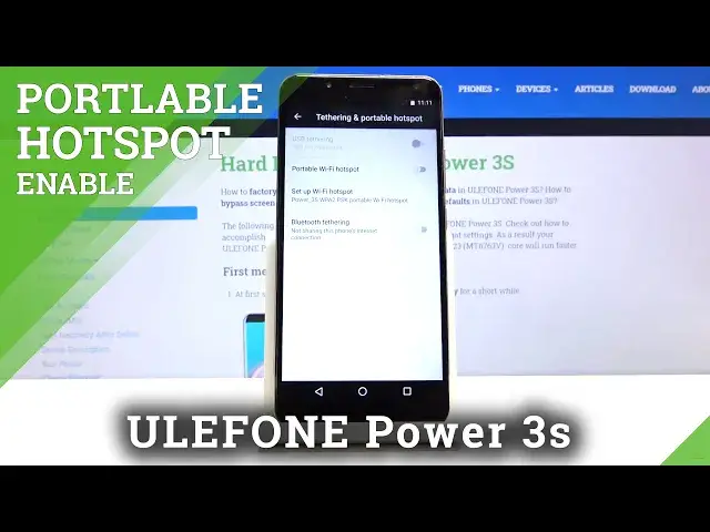 Video thumbnail for How to Enable Portable Hotspot in ULEFONE Power 3s – Find Hotspot Settings