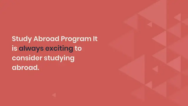Video thumbnail for 5 Tips to find the best program to study abroad