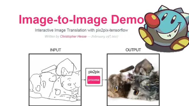 Video thumbnail for Let's Play Image to Image Demo (AKA Edges2Cats)